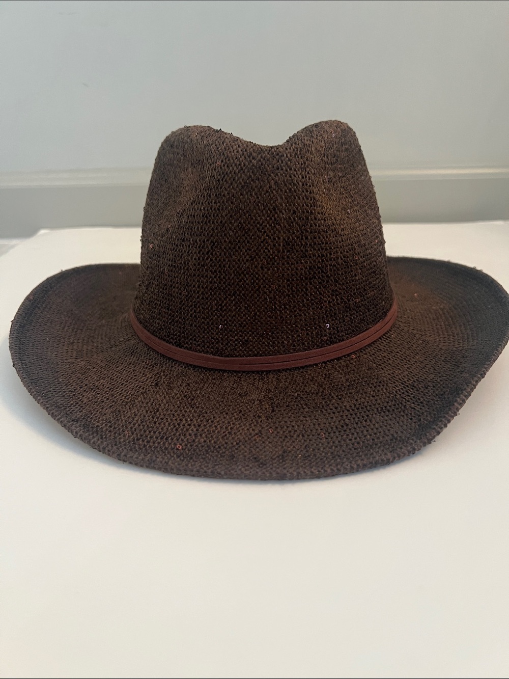 Anthropologie Brown Cowgirl Hat